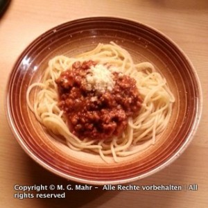 Spaghetti Bolognese1